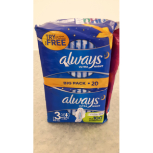 Always Ultra Night sanitary pads (20)